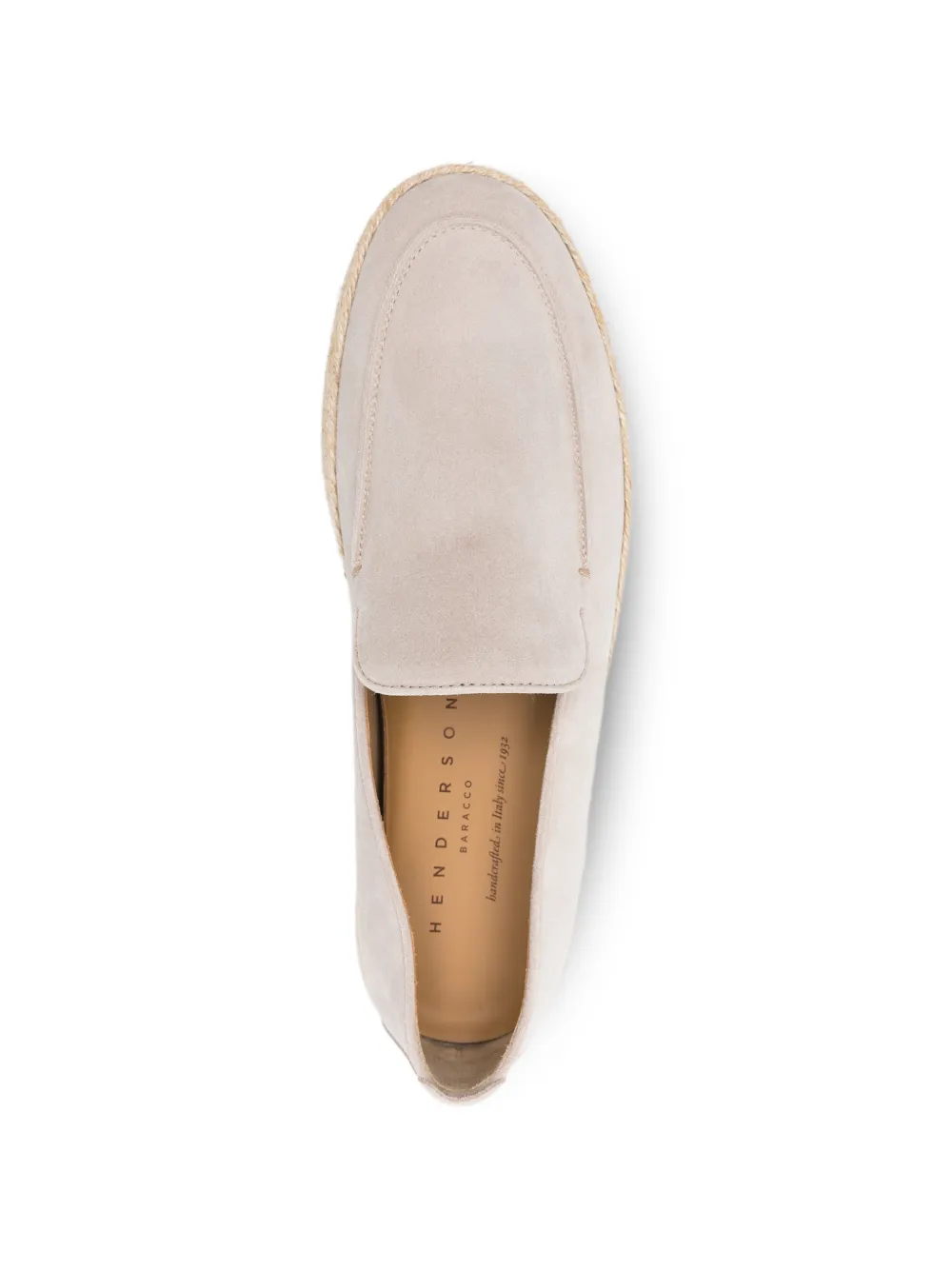 Henderson Baracco almond-toe espadrilles Beige