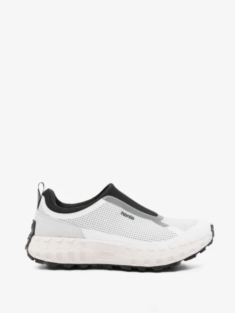 norda Tênis slip-on com recorte de mesh