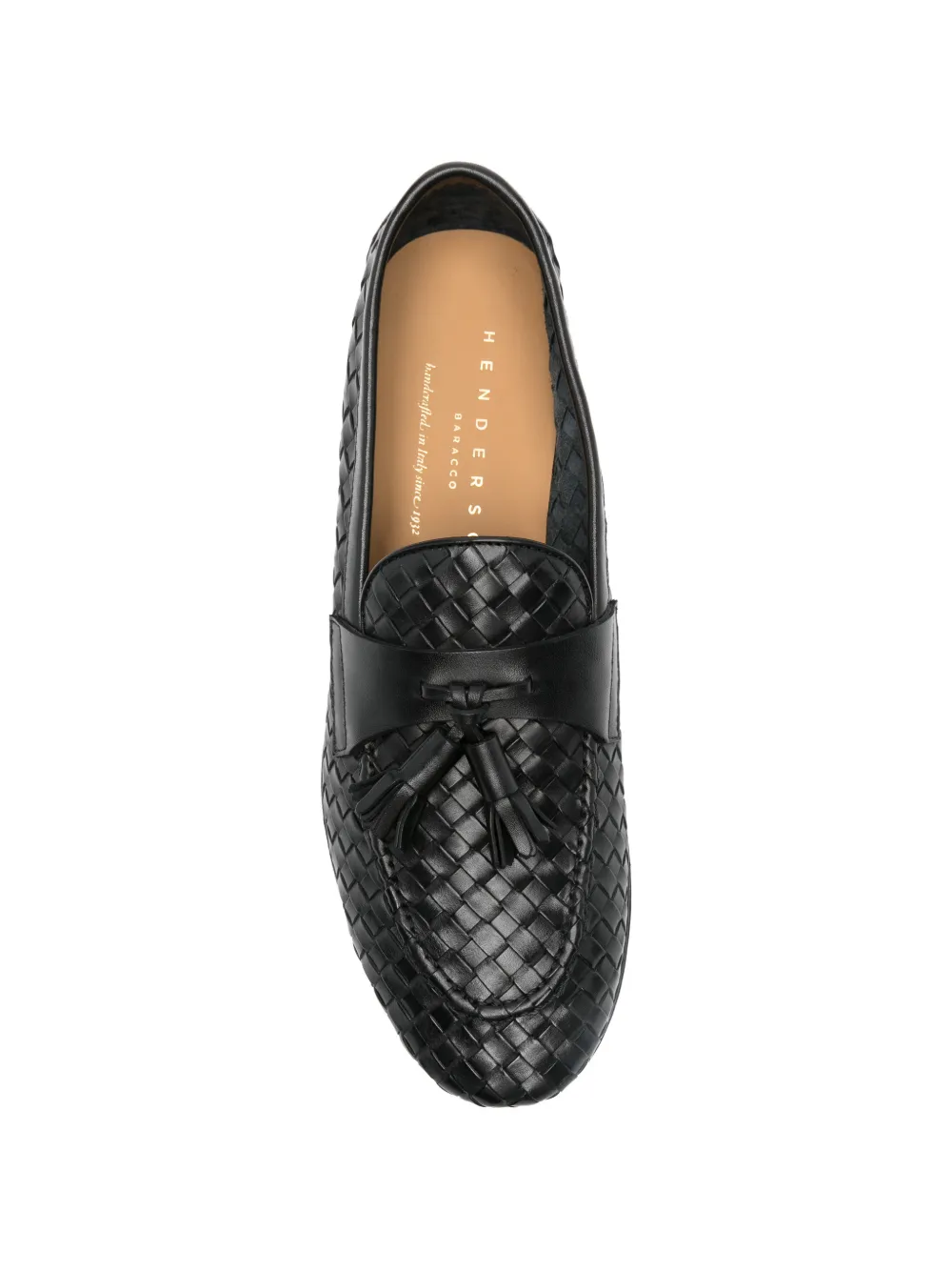 Henderson Baracco Loafers met kwastjes Zwart