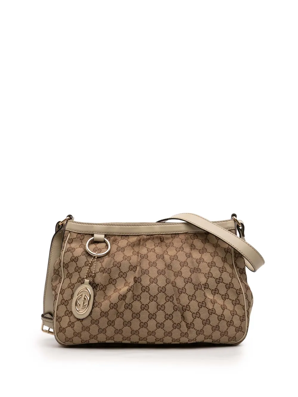 Gucci Pre-Owned 2016-2026 GG Canvas Sukey crossbody bag - Marrone