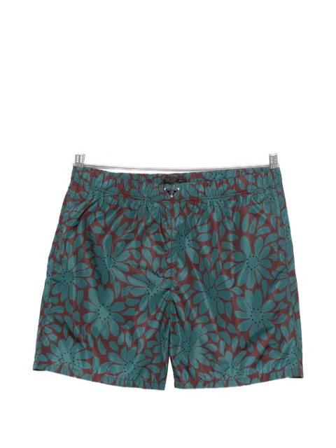 Prada floral swim shorts
