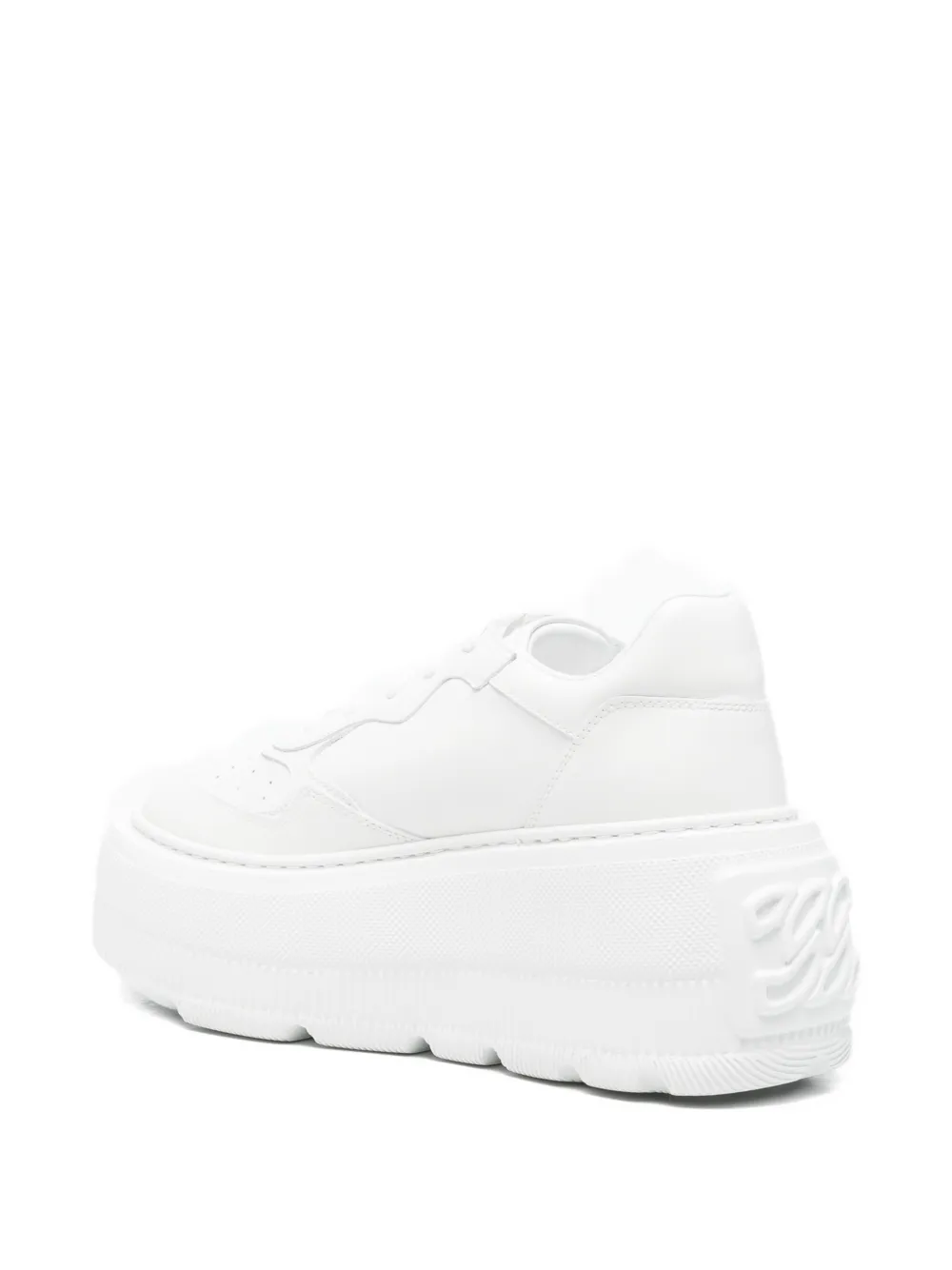 Casadei Sneakers met plateauzool Wit
