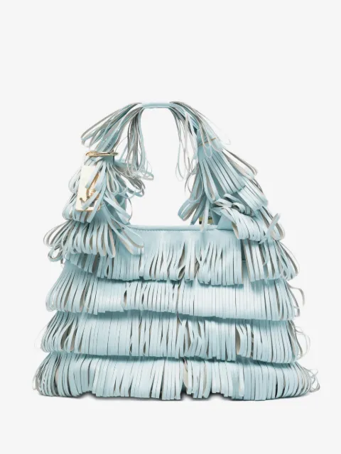 la milanesa Capaz fringed tote bag