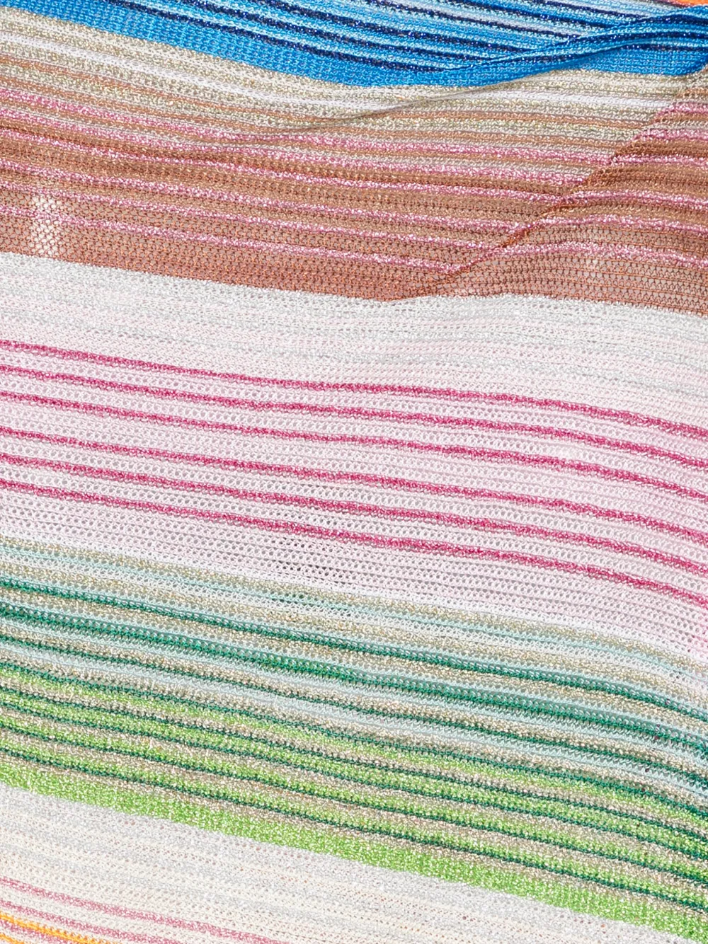  Missoni Striped Beachwear - Neutrals 