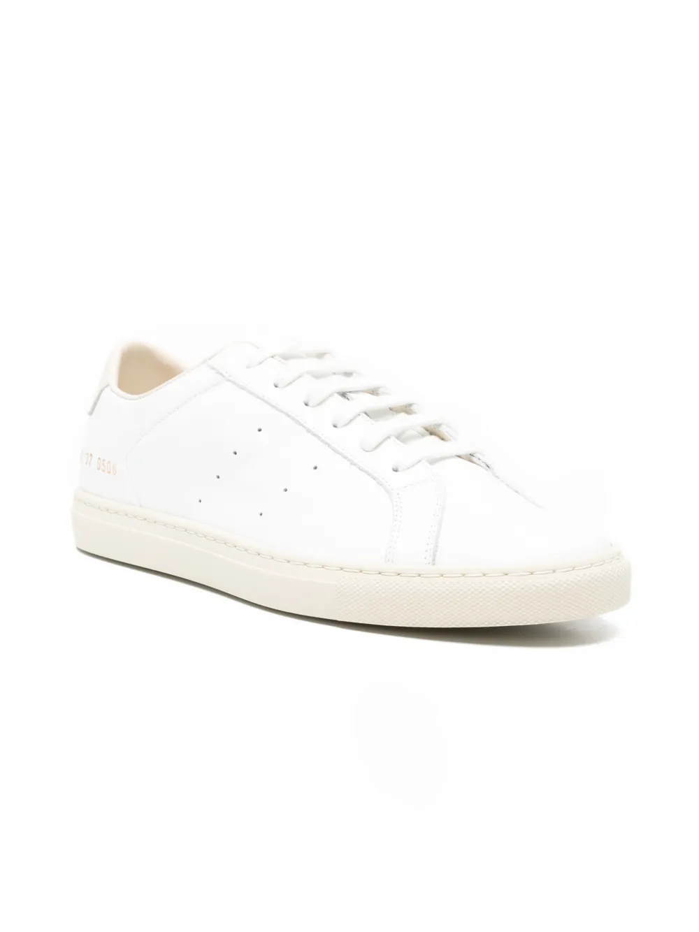 Common Projects Achilles sneakers met geperforeerde vlakken Wit