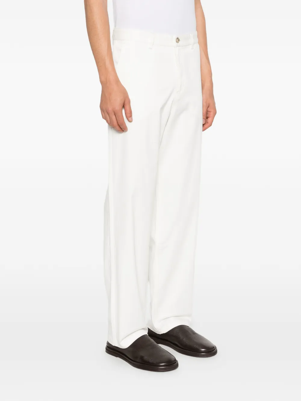  Samsoe Samsoe Buttoned Trousers - White 