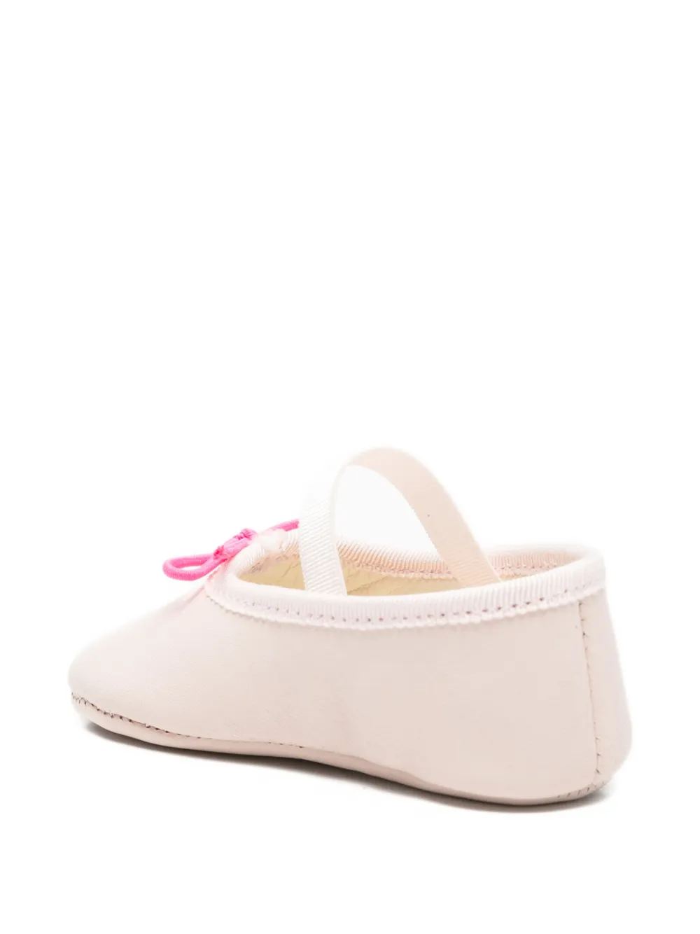 Bonpoint bow strap ballerinas Roze