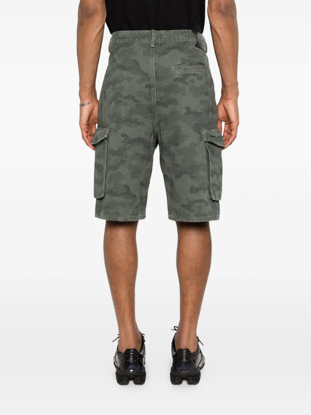Daily Paper Cargo shorts Groen