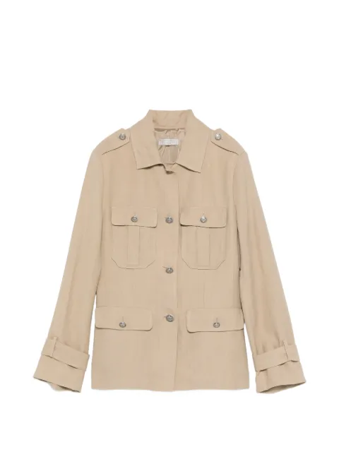 Antonelli flap-pocket military jacket