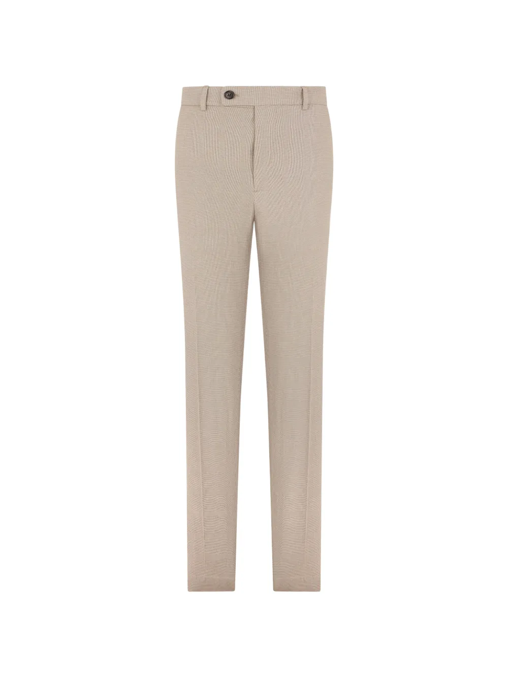 slowear micro-patterned slim-fit trousers - Toni neutri