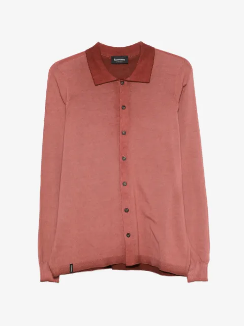 AROVESCIO buttoned long-sleeve shirt