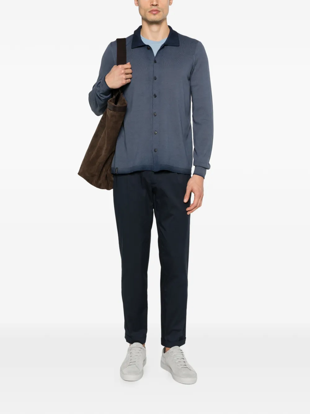 AROVESCIO button shirt