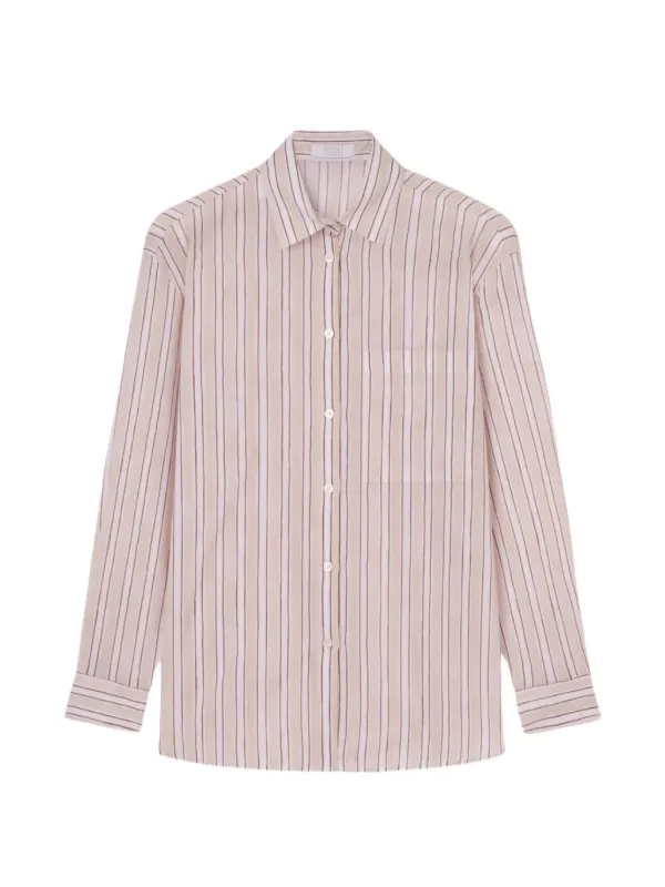 Fedeli Palmaria Striped Shirt in Pink