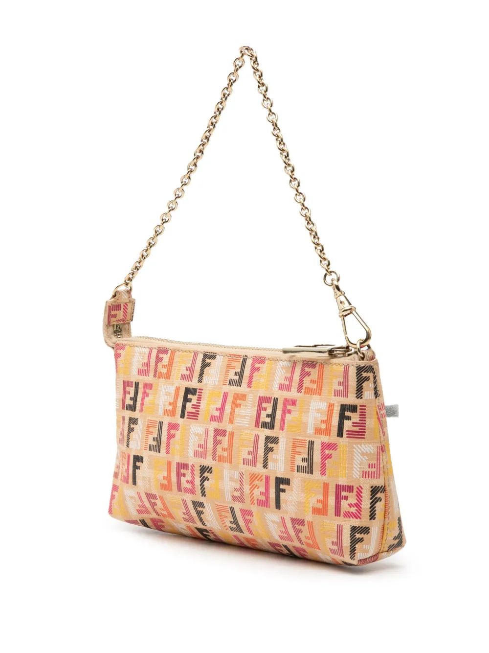2010-2025 Multicolor Zucchino Spalmati Chain Pochette Shoulder Bag