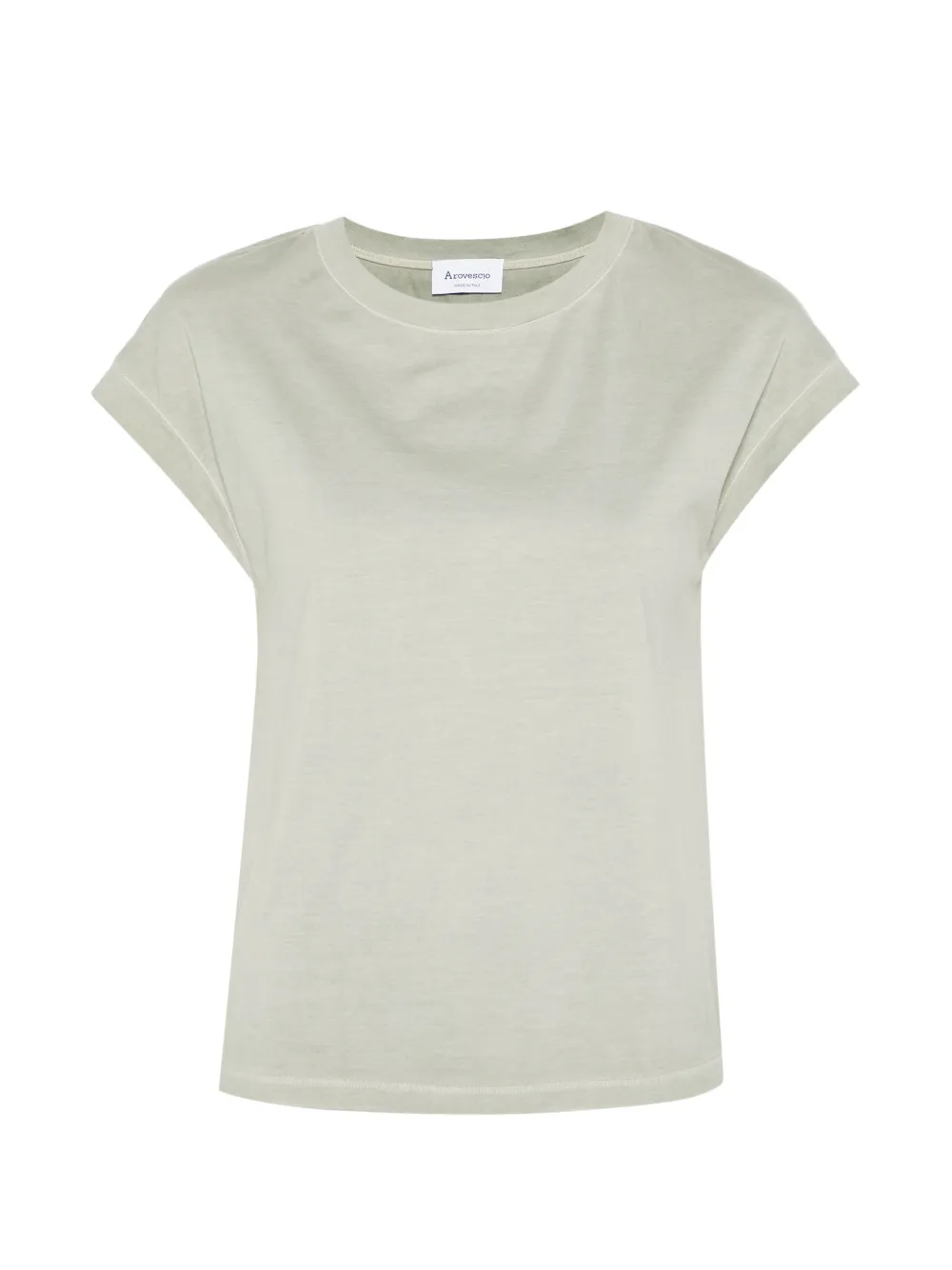 Arovescio Crew-neck T-shirt In Green