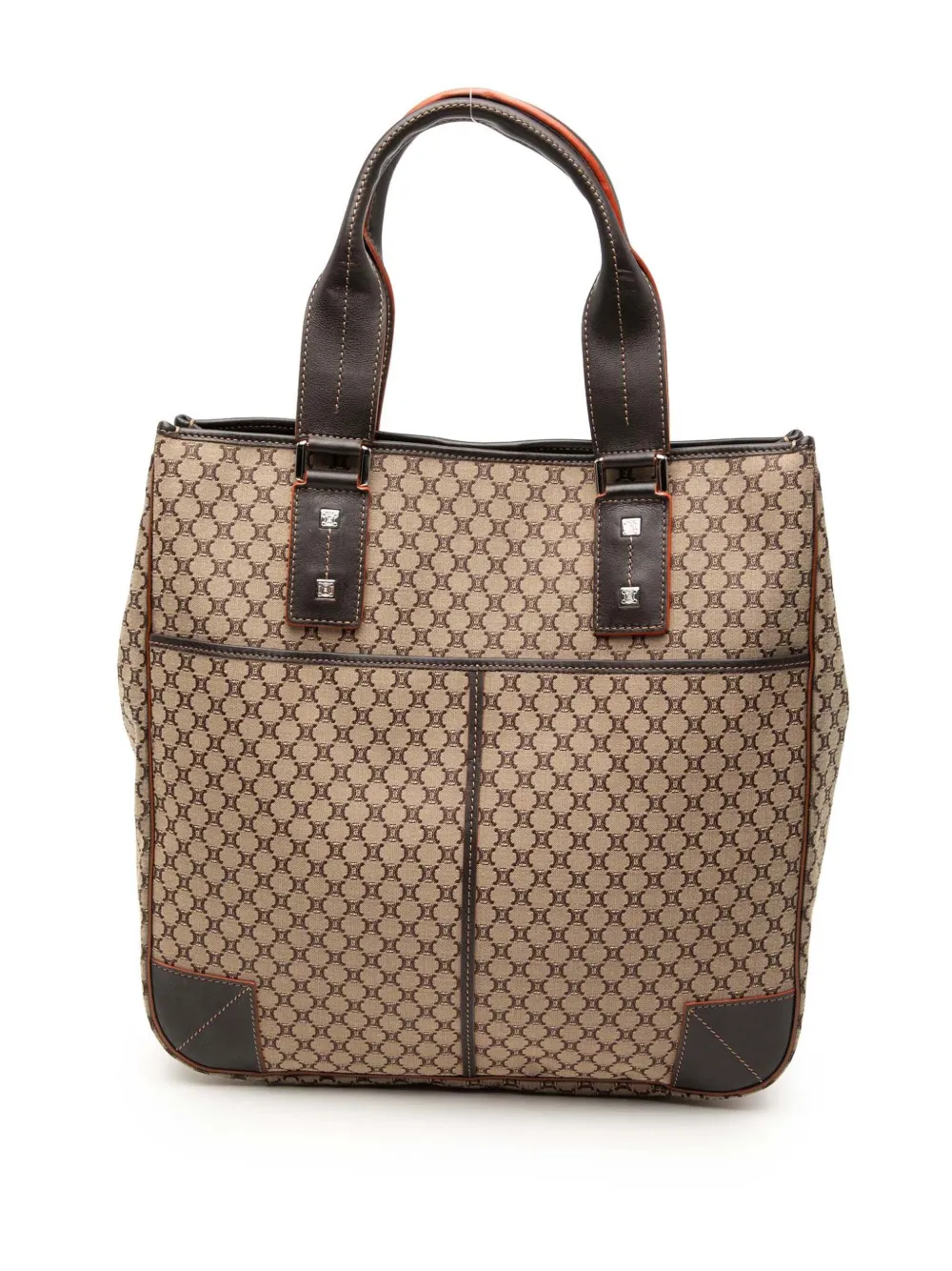 Celine Pre-Owned 2016 Macadam Canvas tote bag - Marrone