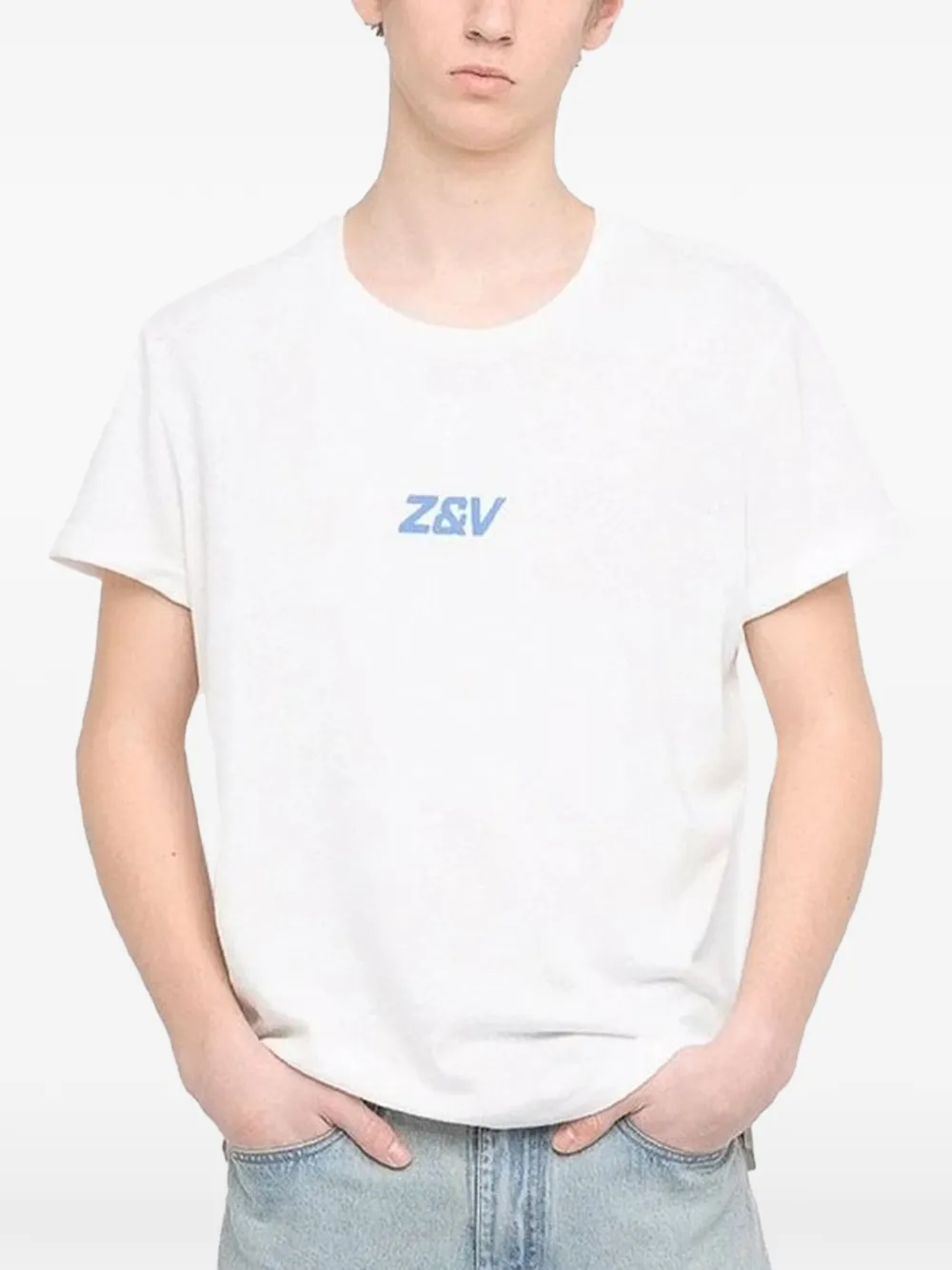 Zadig&Voltaire Tommy T-shirt Wit