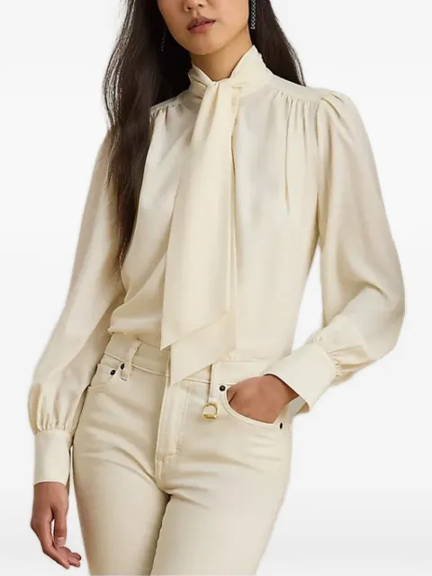 Lauren Ralph Lauren tie-neck blouse