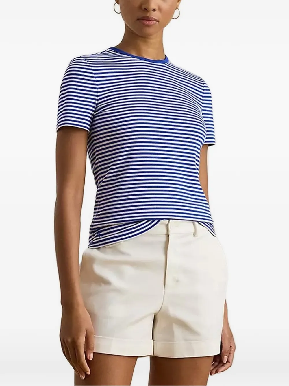 Lauren Ralph Lauren striped T-shirt - Blu