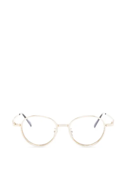 Kuboraum round-frame glasses