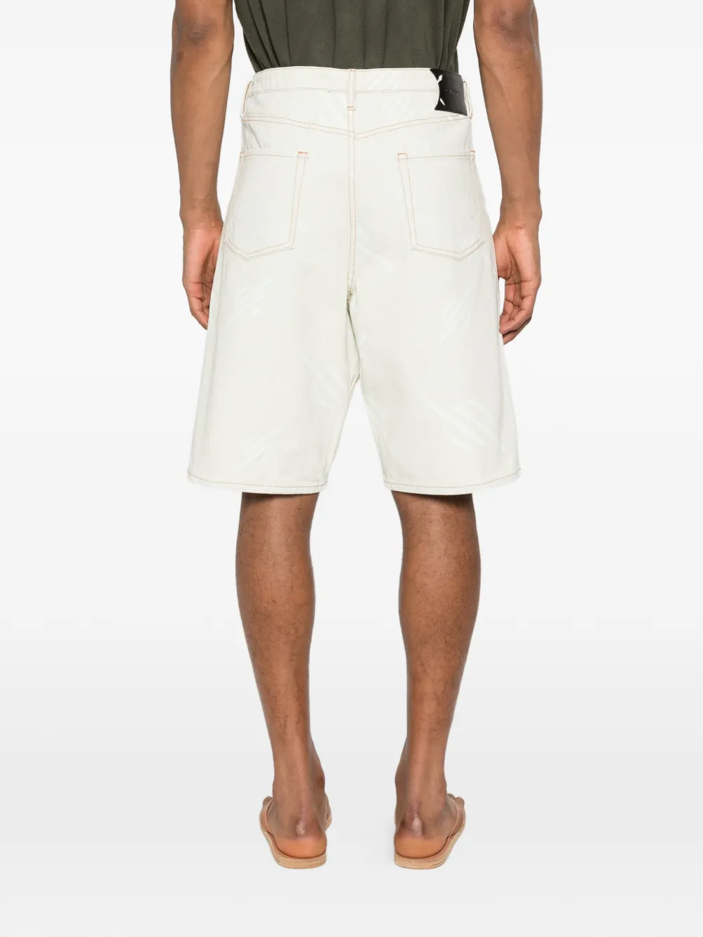 Daily Paper Shorts met patroon Wit