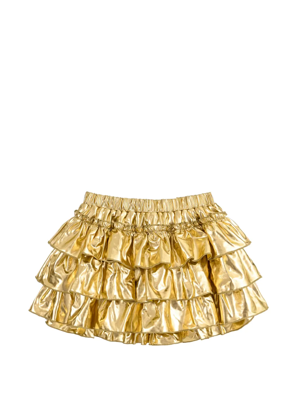 Mimi Tutu tiered mini skirt - Oro