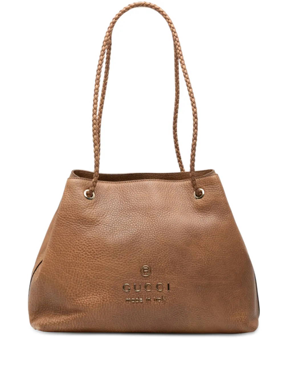 Gucci Pre-Owned 2000-2015 Medium Leather Gifford tote bag - Brown