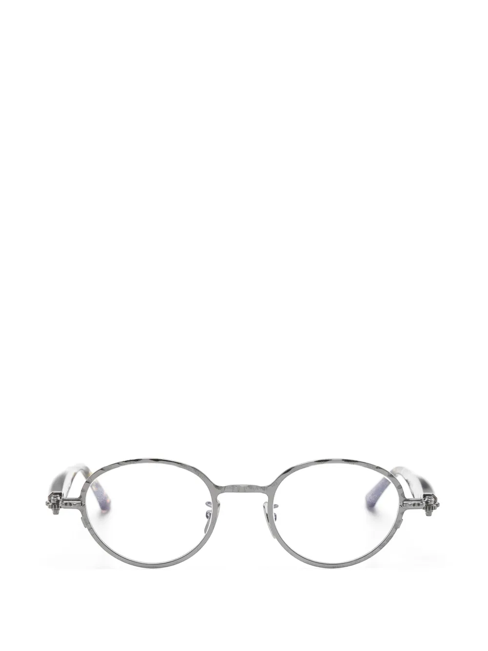 Kuboraum round-frame glasses - Grigio