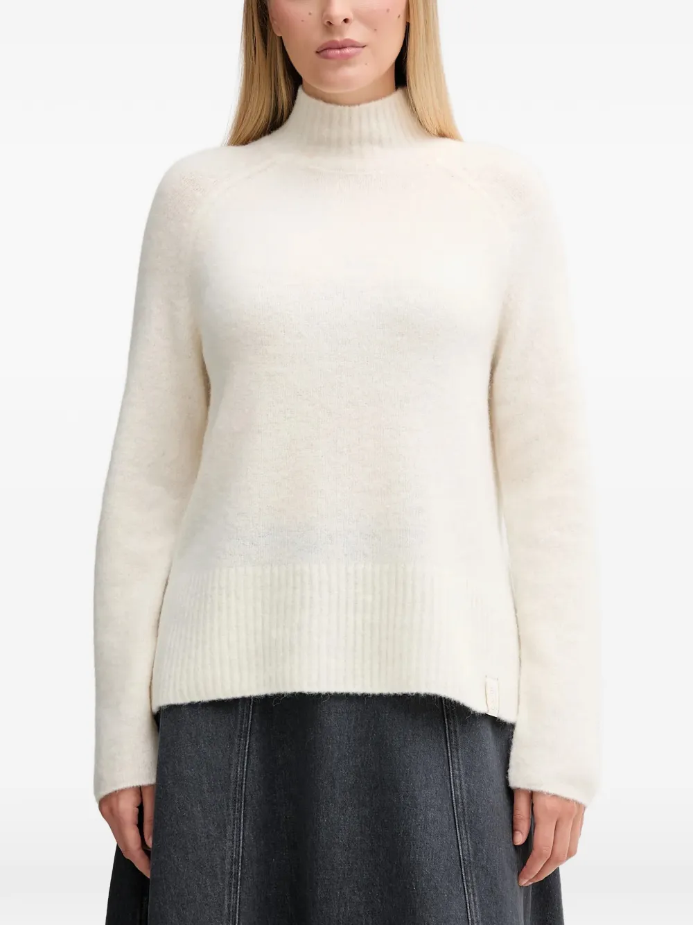 Gaudi high-neck sweater - Toni neutri