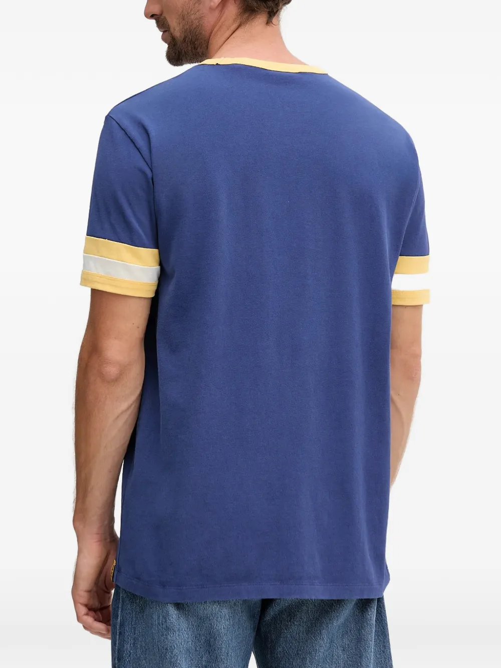 Gant New Haven Sports Club T-shirt Blauw