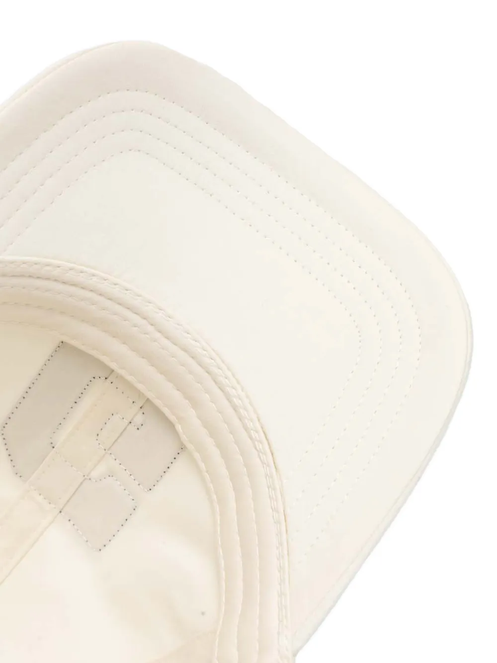Gant logo-appliqué baseball cap Wit