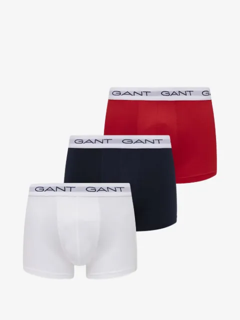 Gant elastic-waistband logo-detail boxers (set of three)