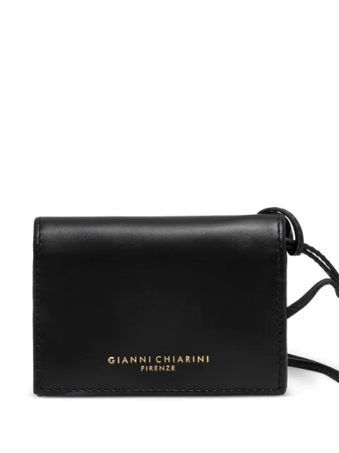 GIANNI CHIARINI cartera con logo estampado
