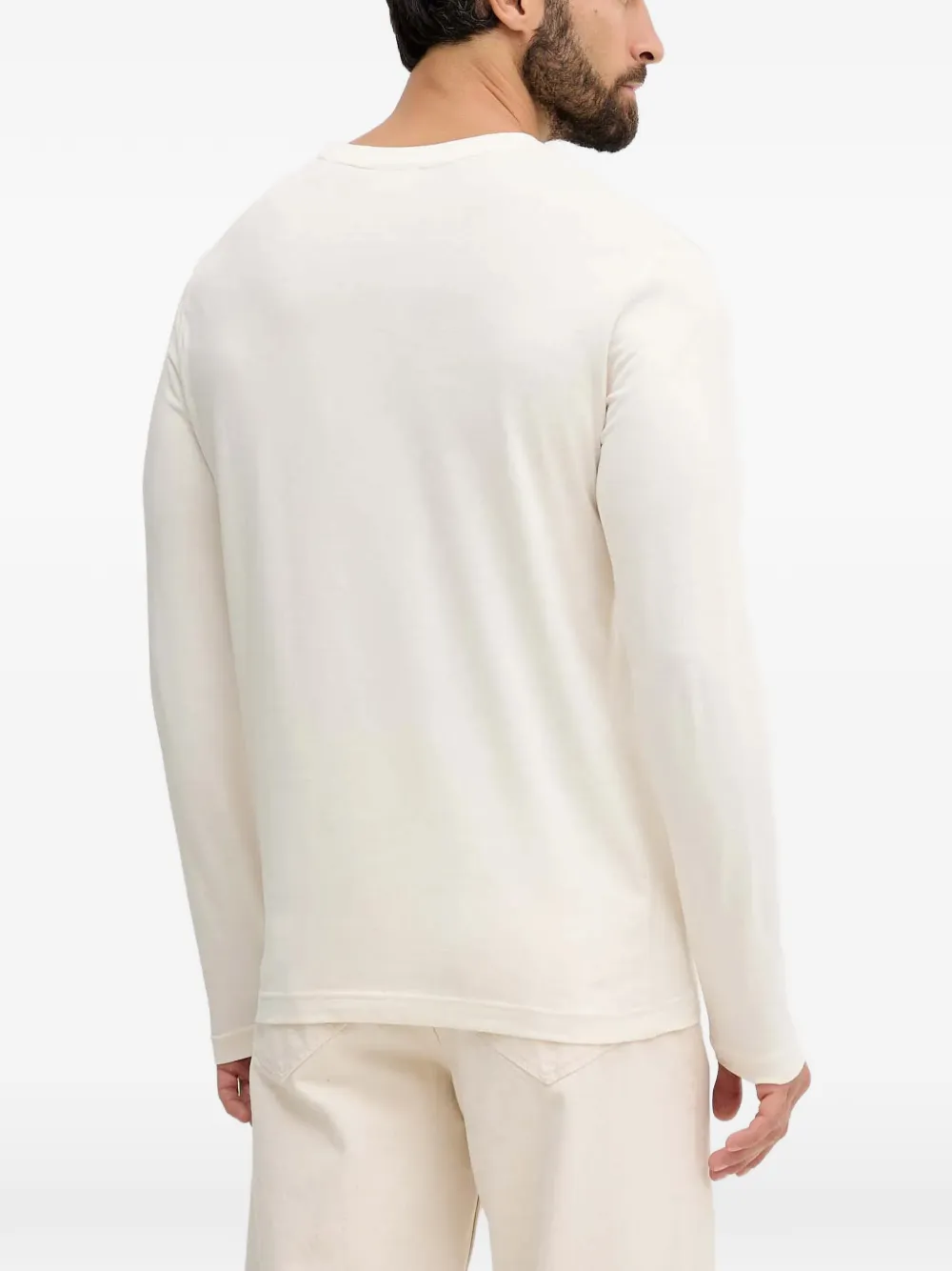 Gant long-sleeve T-shirt Beige
