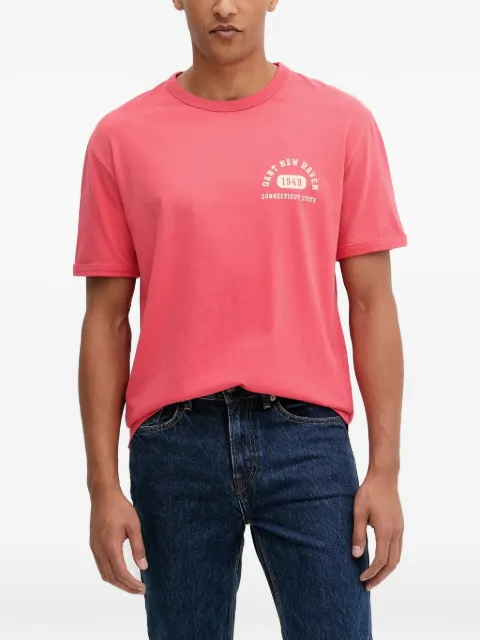 Gant logo-print crew-neck T-shirt