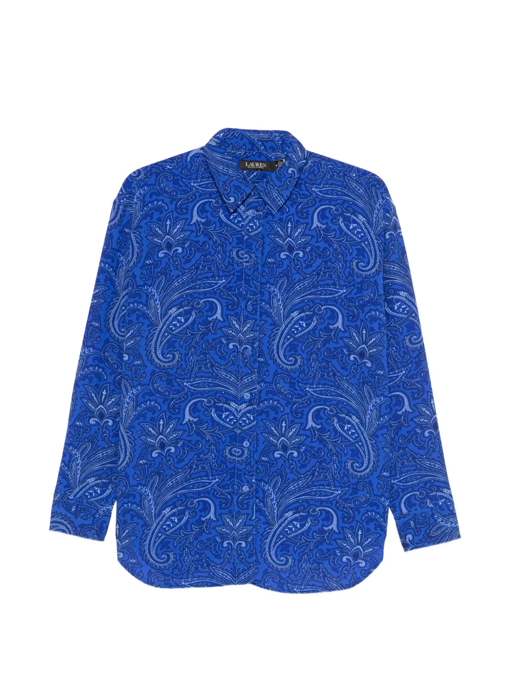 Lauren Ralph Lauren paisley button-up shirt - Blu