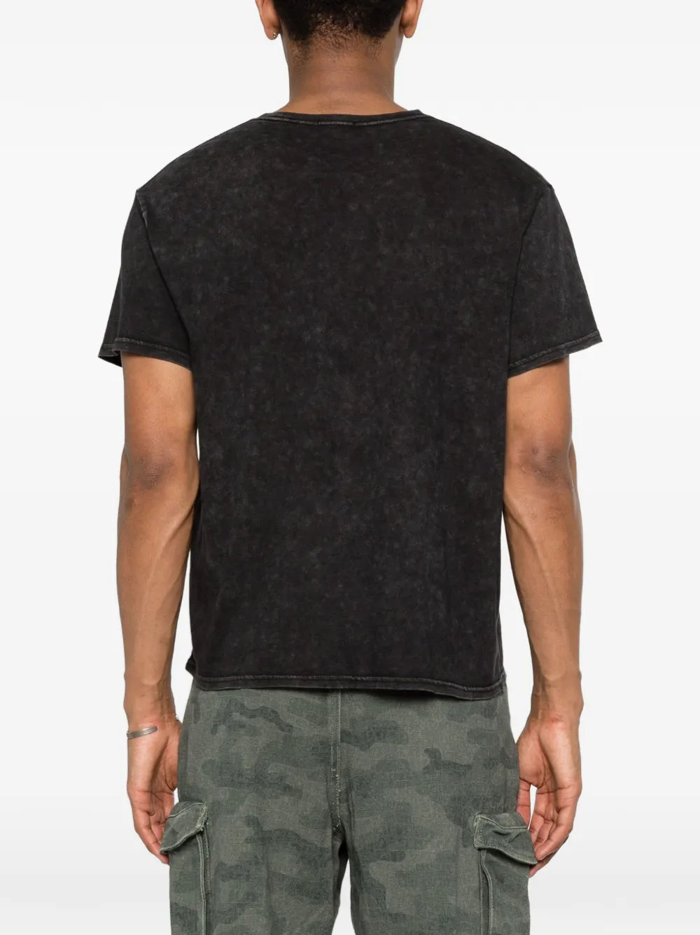 R13 T-shirt met ronde hals Grijs