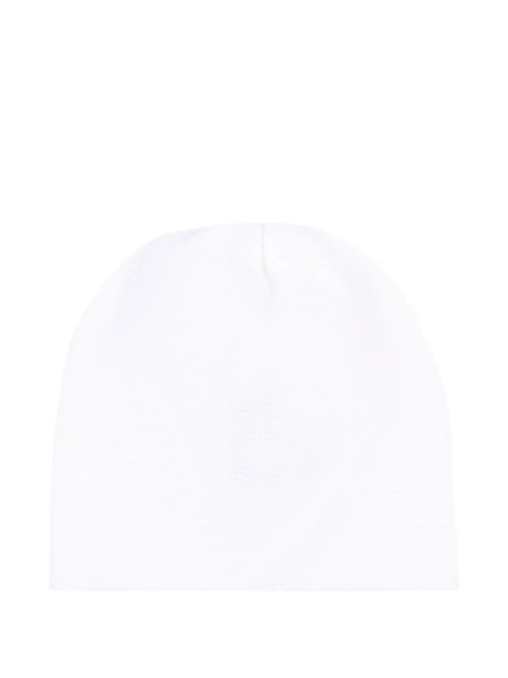 Little Bear baby beanie hat - Bianco