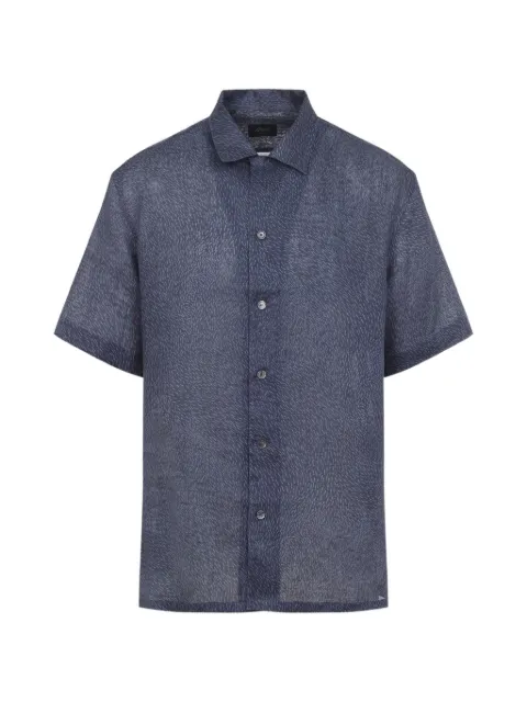 Brioni patterned shirt