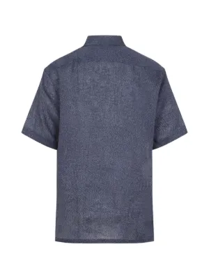 Givenchy monogram-pattern Shirt | Blue | FARFETCH