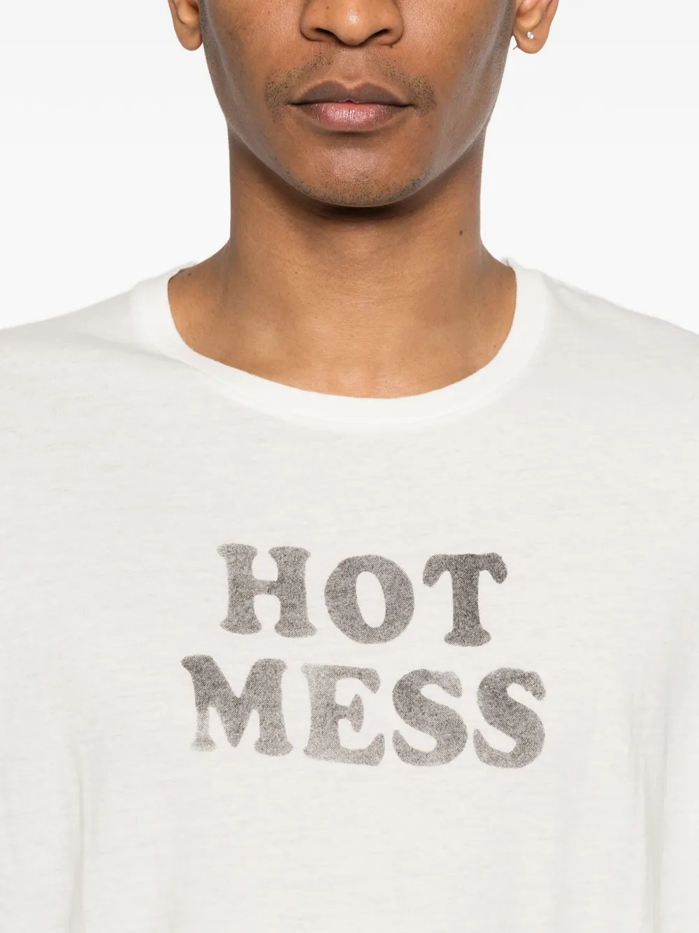 R13 Hot-mess T-shirt Wit