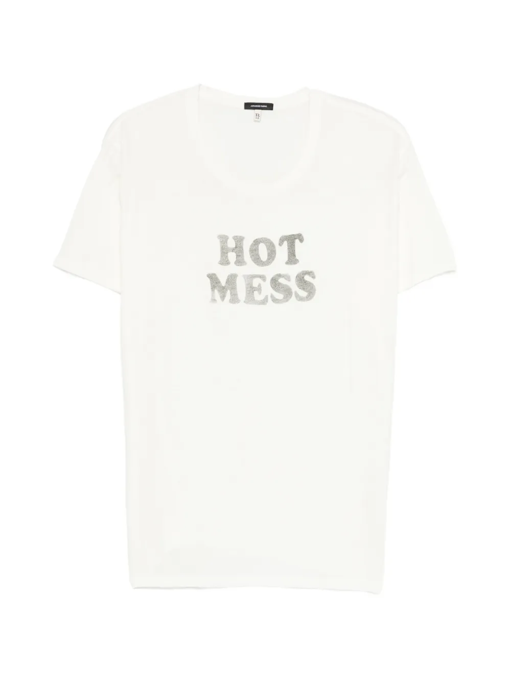 R13 hot-mess T-shirt - Bianco