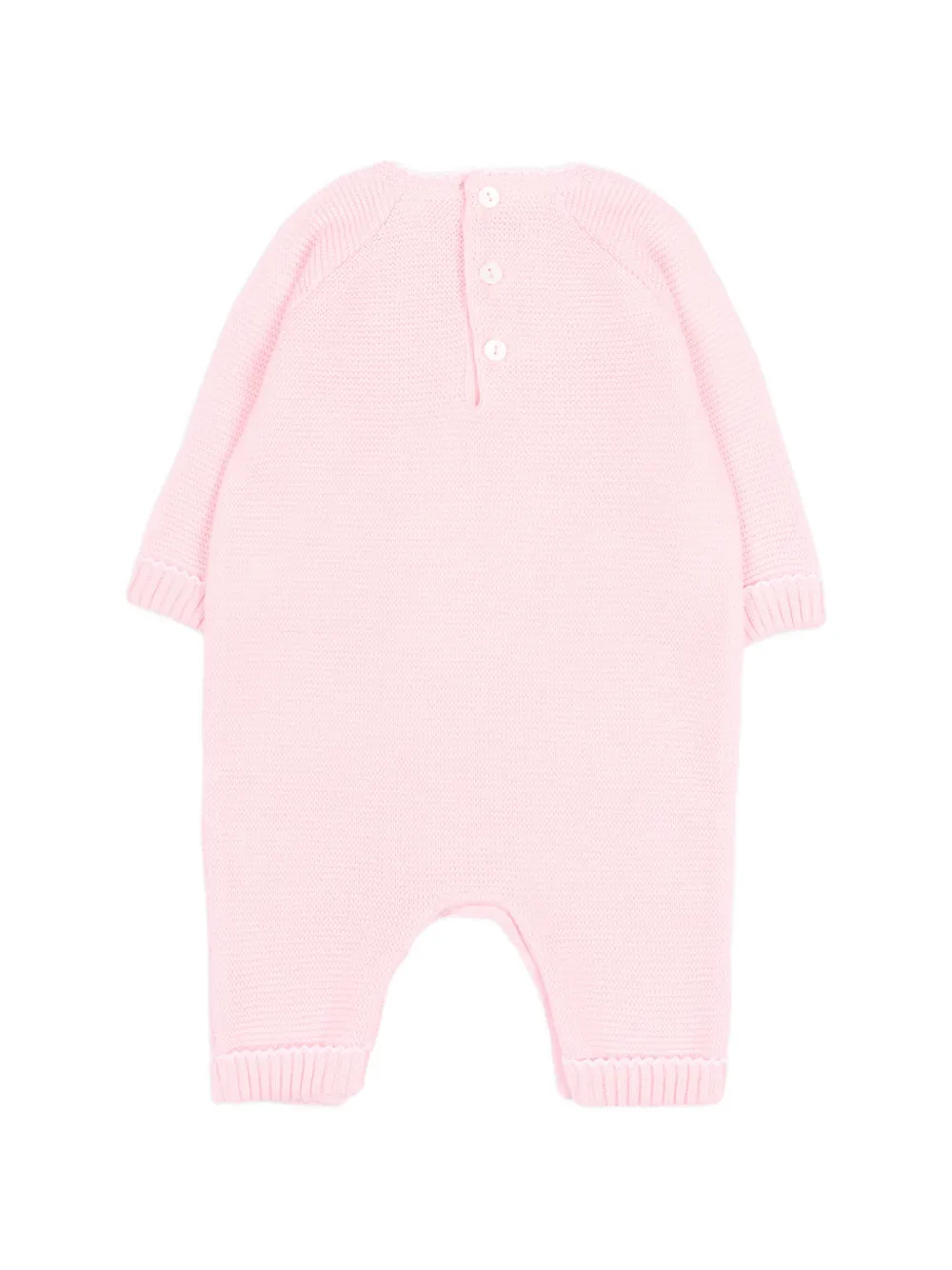 Little Bear Romper met knopen Roze