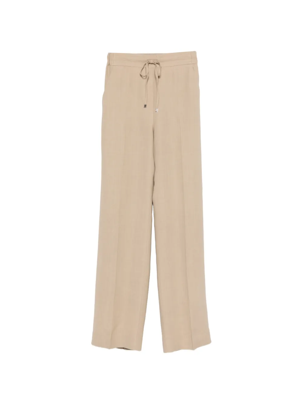 Antonelli Selena Drawstring Trousers In Brown