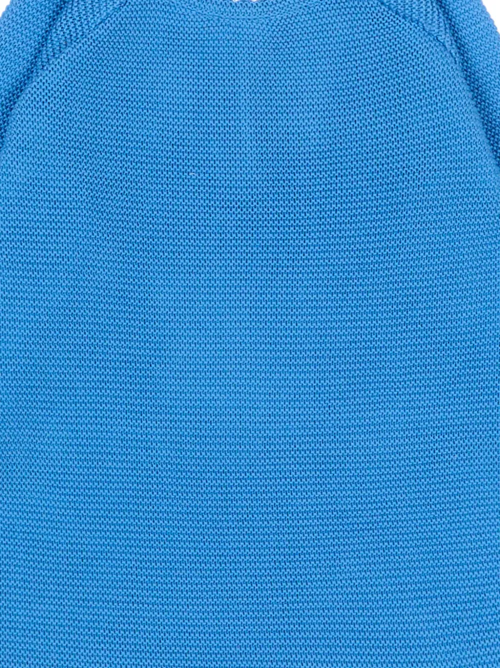  Little Bear Piped Romper - Blue 