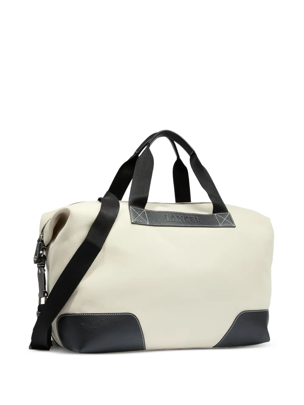 Lancel Weekendtas met handgreep Beige
