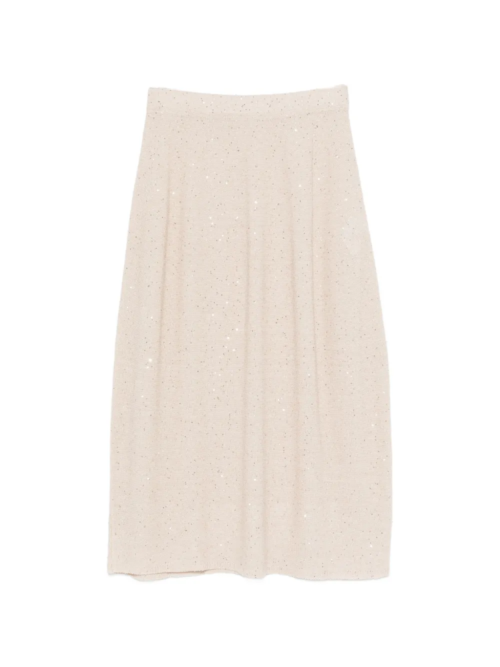 Antonelli knitted sequin skirt - Toni neutri