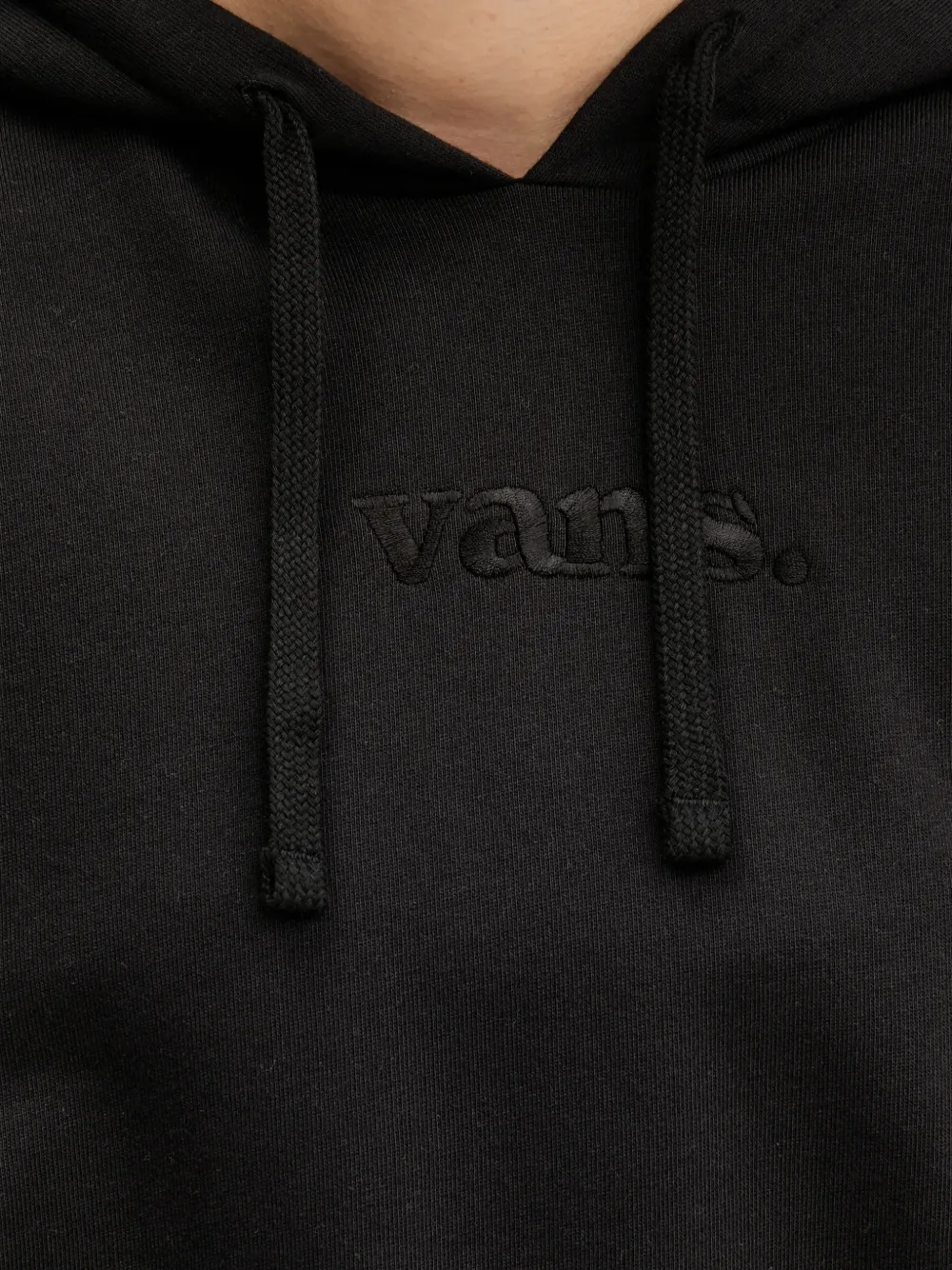 Vans Hoodie met borduurwerk Zwart