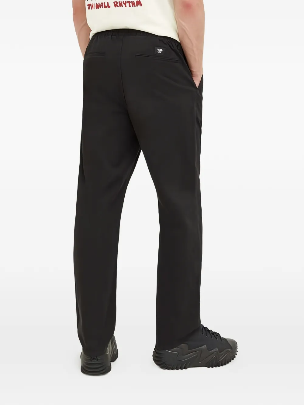 Vans Broek met logopatch Zwart