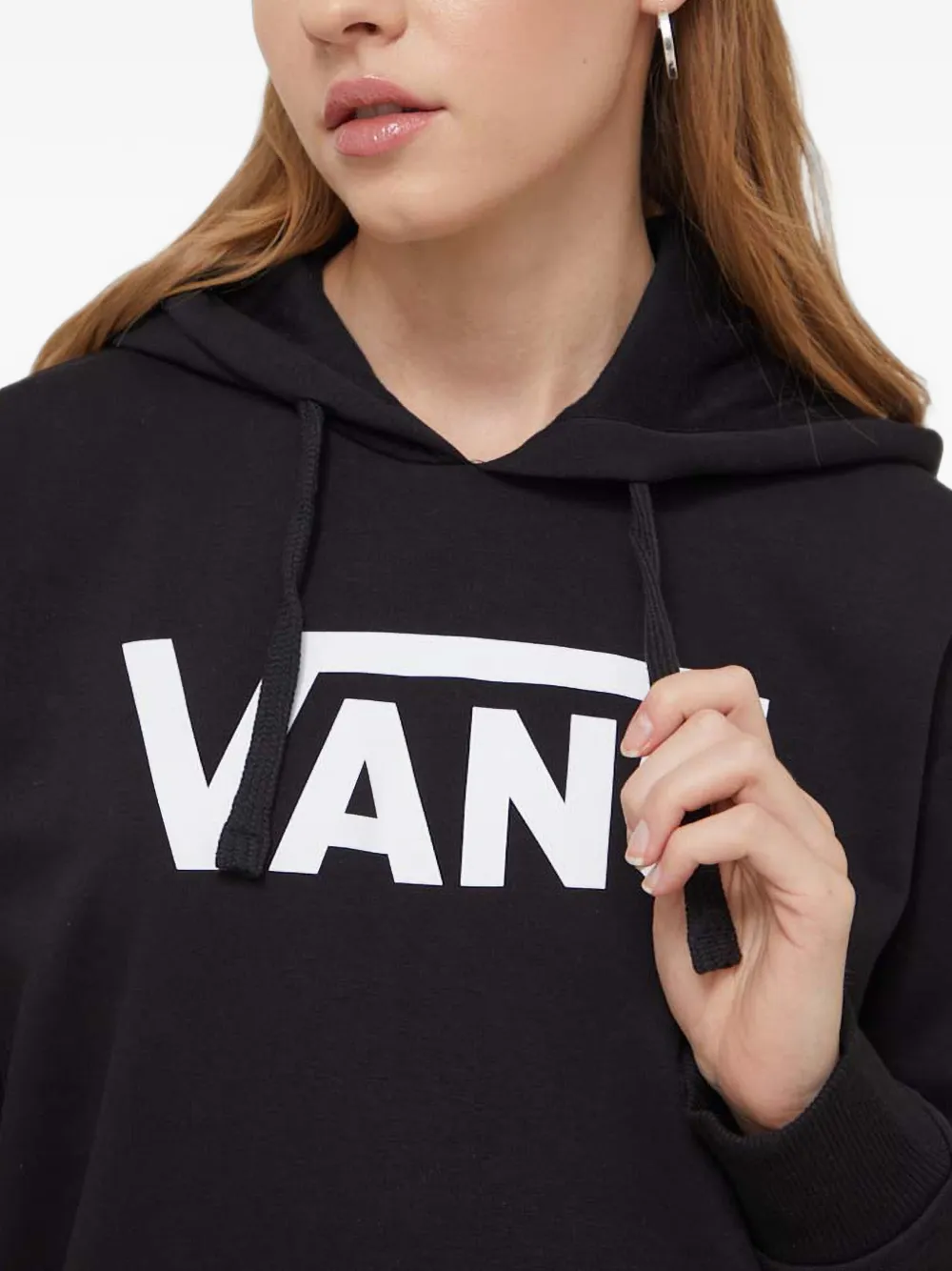 Vans Sweater met capuchon Zwart